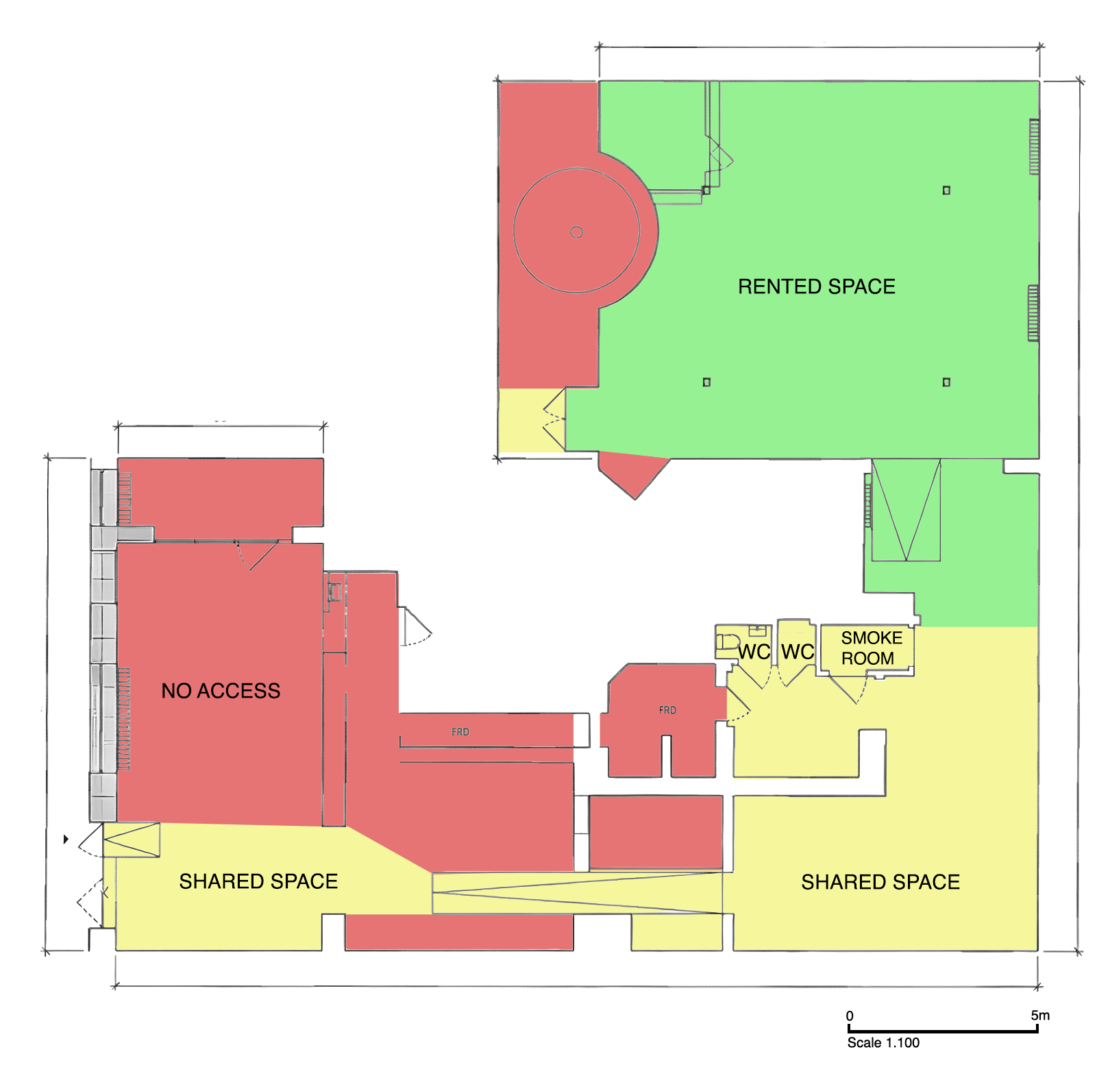 Snickeriet Studio floor plan